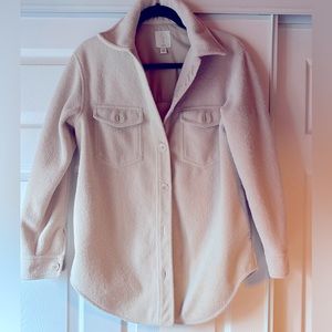 Flannel oversized shirt S